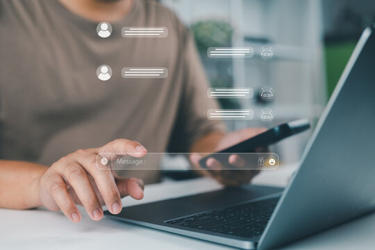 AI chat agent interacts with clients using artificial intelligence, demonstrating automated communication, smart assistance, and intelligent digital support for modern business services.