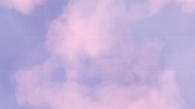 Abstract mesh bright purple pink background featuring soft flowing gradients, subtle grid overlay, and ethereal cloud-like textures, ideal for modern digital art, technology