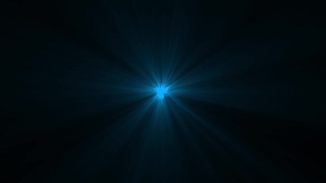 Light ray stock animation video concept. black background litter, shiny, bright, flare footage Isolated white light rays animation. Shine or sun effect on white cc light ray animation 4k video 