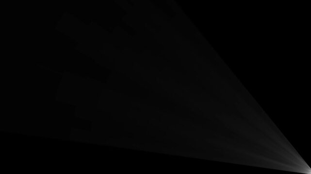 Light ray stock animation video concept. black background litter, shiny, bright, flare footage Isolated white light rays animation. Shine or sun effect on white cc light ray animation 4k video 