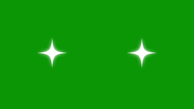 Green stripes with white stars motion graphics with subtle zoom effect for advertising backgrounds