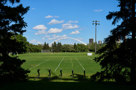 Sports Field Bridge View