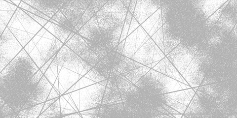 Obraz premium Gray Grunge Line Background. Abstract Intersecting Stroke Pattern. Premium Vector Illustration.