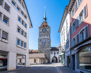 Obraz premium Altstadt, Aarau, Schweiz 