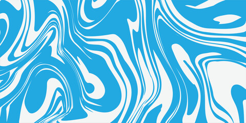 Fototapeta premium Abstract circle background with colorful waves. Trendy vector illustration in style retro 60s, 70s. Wave element wallpaper.