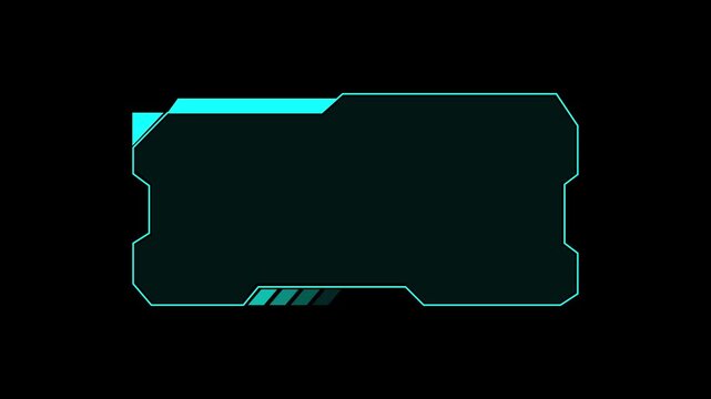 Ui panel frames project cyan futuristic geometric designs across dark space. Modern software presentation toolkit incorporate this ui panel asset. Sleek ui panel boxes glow.