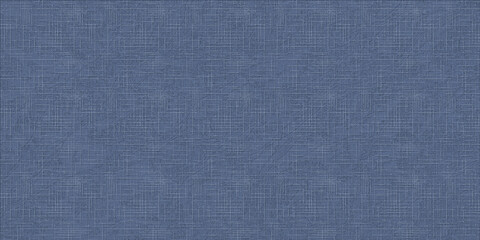 Blue Denim Jeans Fabric Texture Background with Rough Cotton Textile Surface Pattern for Fashion Design Wallpaper and Material Backdrop © AVM
