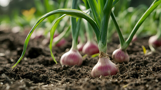 onion and garlic