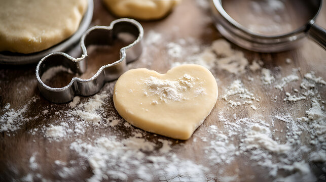 heart shaped cookies