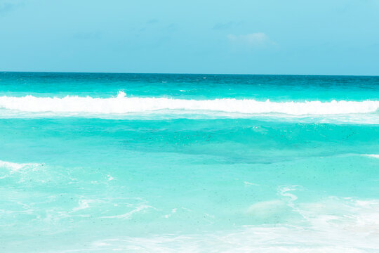 Turquoise Waters of the Indian Ocean in the Seychelles Islands
