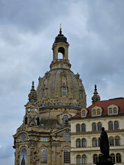 Fototapeta premium Frauenkirche Church in Dresden, Germany.
