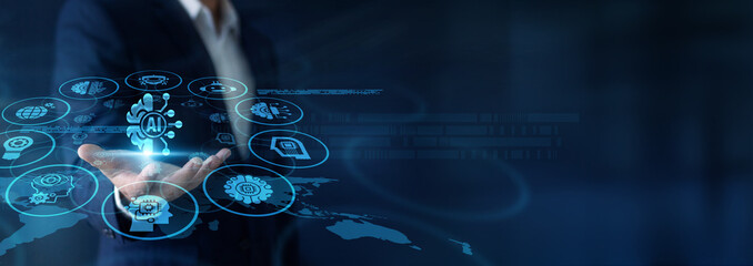 AI researcher closely analyzing data, holding handheld scanners for Artificial Intelligence across the Global network. Training smart models precisely. Building modern future tech today. © Nexus Studio