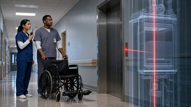Hospital elevator outage delays patient transfer