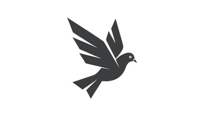 Fototapeta premium vector illustration of a dove