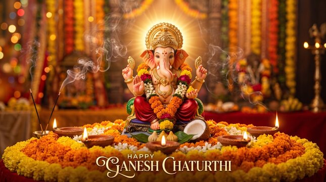 Ganesh Chaturthi Background