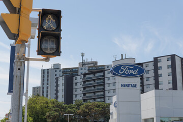 Obraz premium signage at Heritage Ford, a dealer, located at 2660 Kingston Rd, Scarborough, Toronto