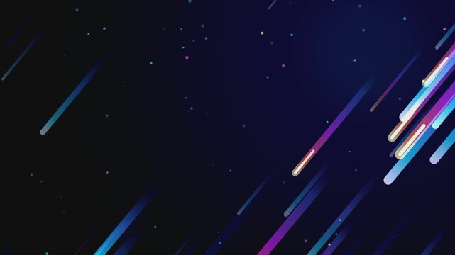 Abstract Neon Velocity Stream Seamless Loop with solid theme