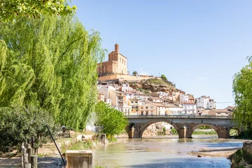bridge over Martin river in Albalate del Arzobispo, comarca of Bajo Martin, province of Teruel, Aragon, Spain © Jorge Anastacio