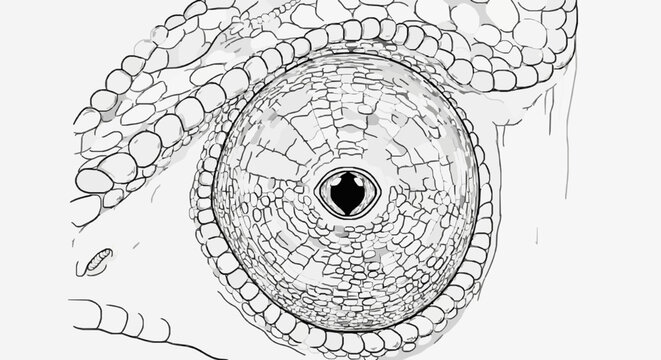 Eyeball Cross-Sectional Anatomy Study.