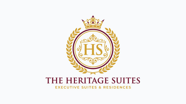 The Heritage Suites Executive Suites and Residences Logo.