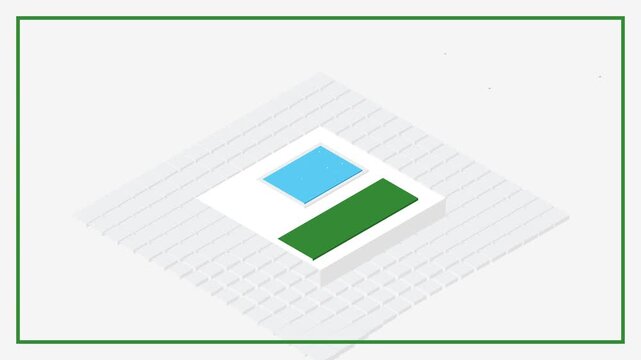 Abstract Digital Code Background Loop