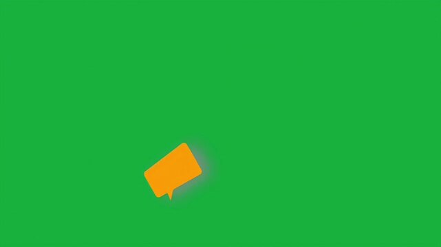 Quick Tips Speech Bubble Flat Motion Graphics Animation