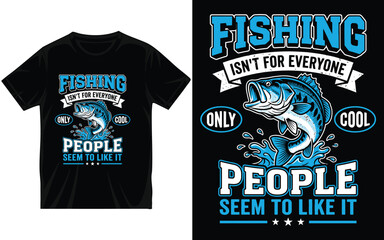 Obraz premium Bass fish apparel design featuring jumping largemouth bass illustration with bold lettering for fishing lovers creating stylish graphic print for casual wear and outdoor gear.