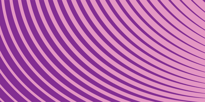 Purple Concentric Arc Line Vector Gradient Background Abstract Geometric Pattern Radial Curve Texture Design Wallpaper Banner Poster Print Cover