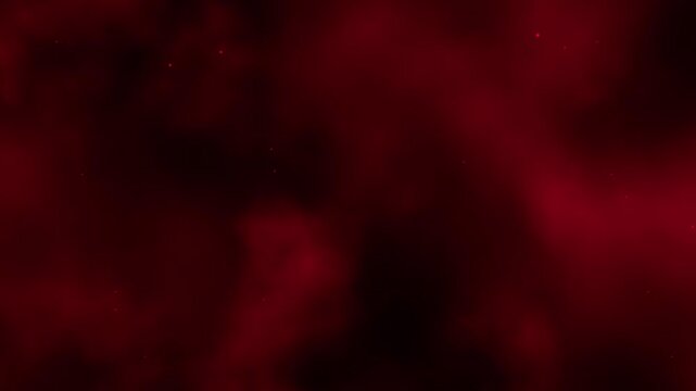 Red cloud loop animation progressing across three frames