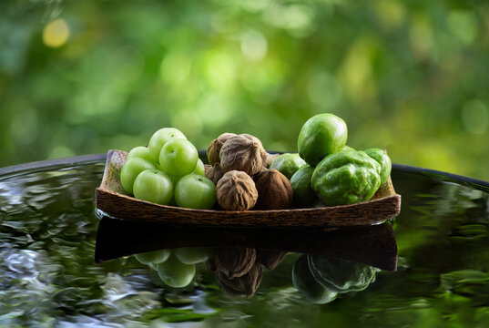 Indian Gooseberry ,terminalia chebula and terminalia bellirica