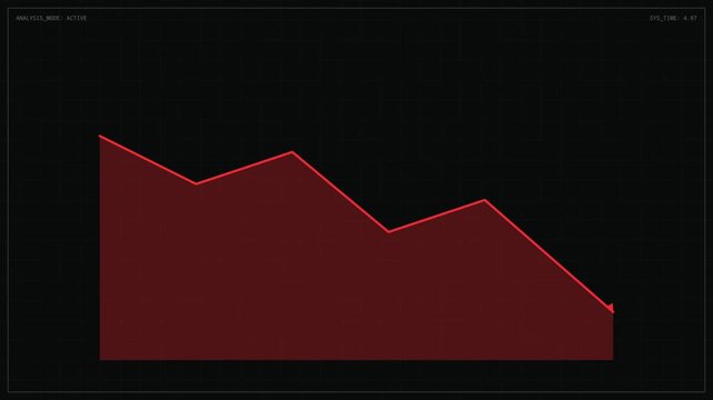 Critical System Error Analysis and Reboot Motion Graphic Overlay