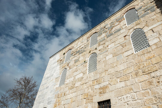 Ancient ruins of St. John's Basilica in Selcuk, Izmir