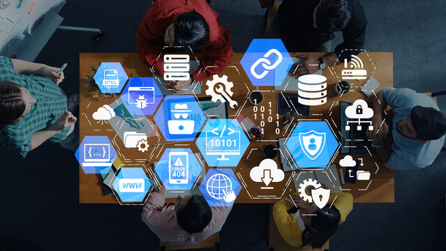 Software development with coding overlays, programming languages, developer tools, mobile app creation, and advanced programming for digital product development and software solutions. Entice