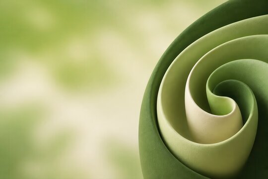 Echeveria succulent rosette with soft green spiral leaves