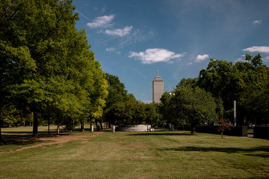 Nashville, Tennessee - June 5, 2026: Tennessee State Capitol viewed from the southwest in Nashville, Tennessee, USA.