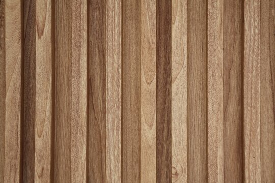 Wooden slats Background. Natural wood lath line arrange pattern texture background. wood texture background
