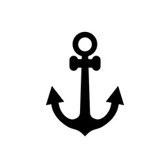 anchor ship's vector illustration on white background © Anas Anwar Alfarisy