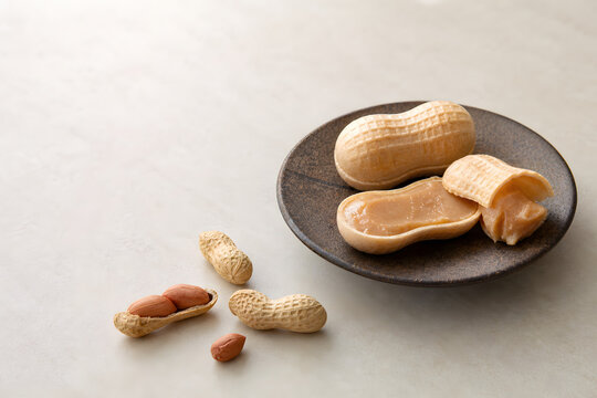 Chiba peanut monaka in Japan