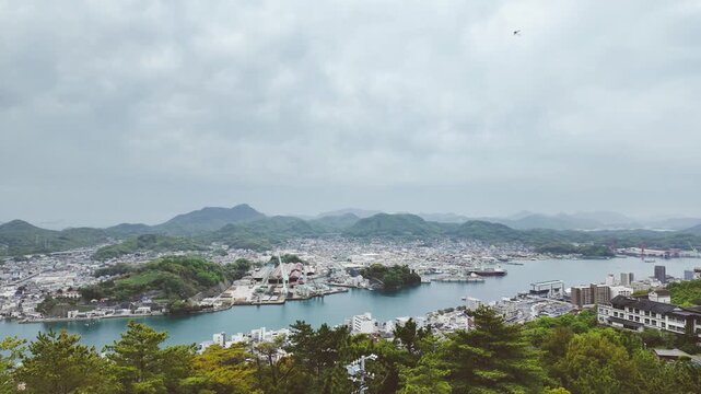 広島の尾道の風景