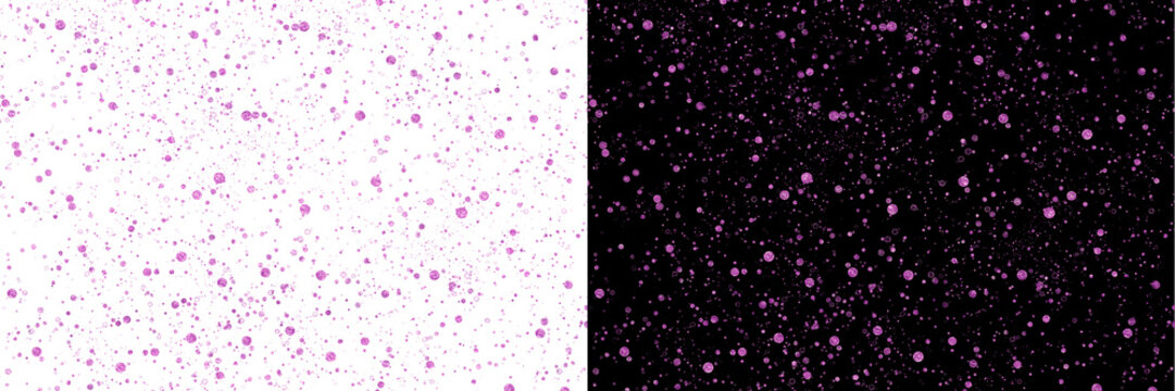 purple dust glitter particles 