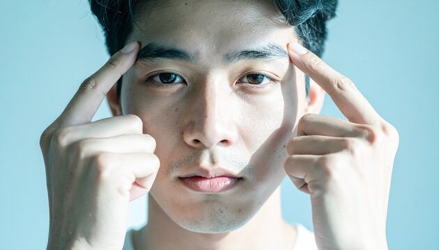 생각을 하고있는 사람