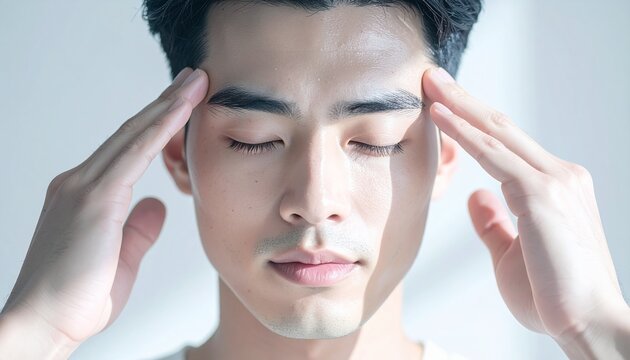 생각을 하고있는 사람