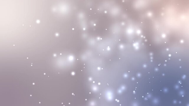 Soft, glowing particles drift across gentle pastel gradients. Light flares shimmer with dreamlike calmness. Ideal for magical, romantic, or fantasy-themed projects