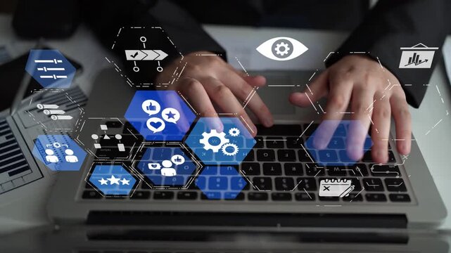 Personalization icons showing customization, user profile and experience design for personal service, customer journey and adaptive digital interaction. Funnel