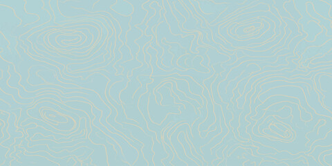 Golden topographic map contours on light blue background with topographic abstract background geography elevation landscape cartography minimalist artistic illustration backdrop wallpaper © MOHAMAD