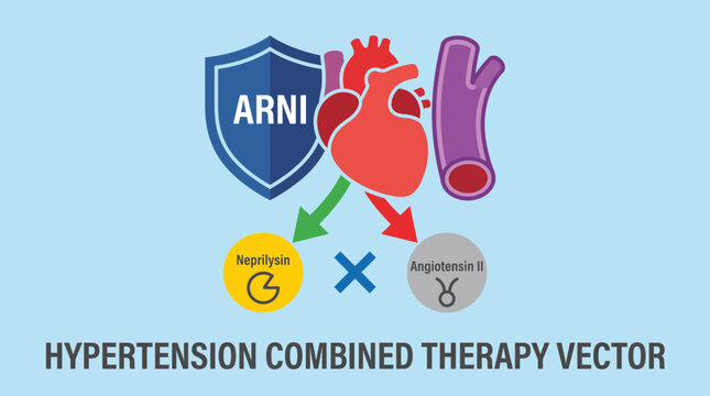 Hypertension Angiotensin Neprilysin Inhibitor Combined Therapy Vector