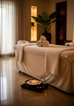 Serene Sanctuary: Glimmering Light, Soothing Waters.