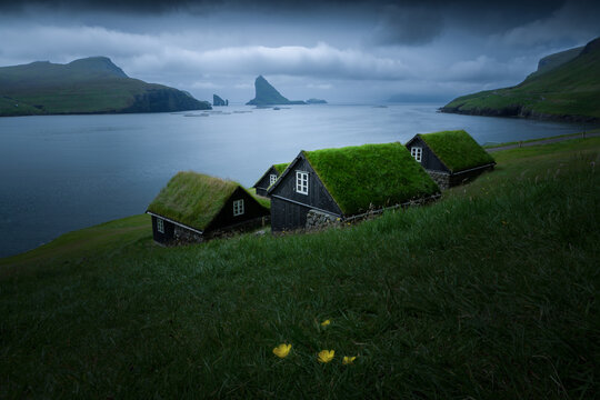 Coastal Turf Houses of Faroe Islands