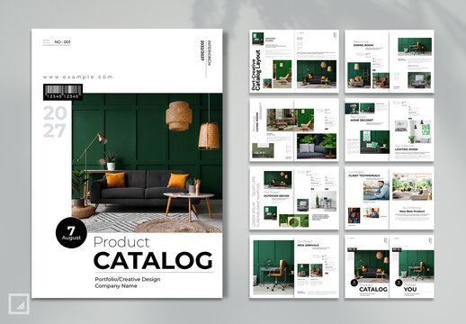 Product Catalog Brochure Layout
