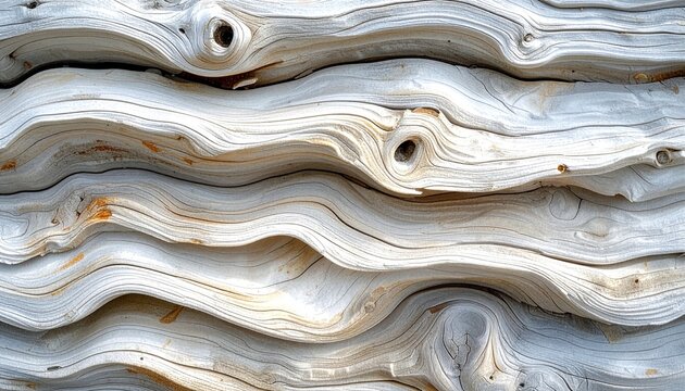 Minimal Driftwood Grain Pattern Background With Central Copy Space Texture